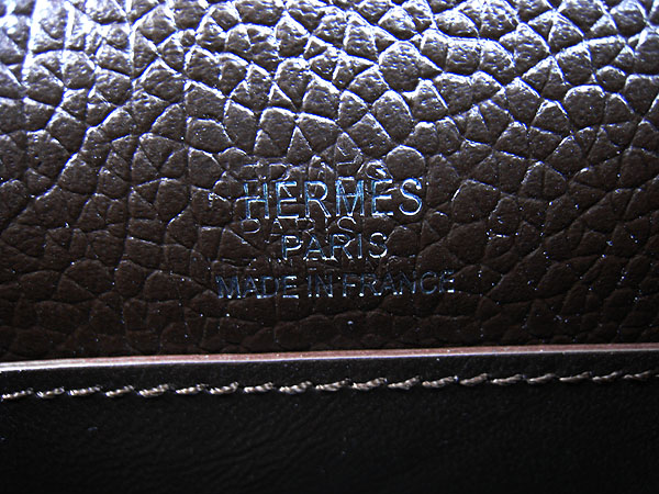 AAA Hermes Kelly 22 CM France Leather Handbag Dark Coffee H008 On Sale - Click Image to Close